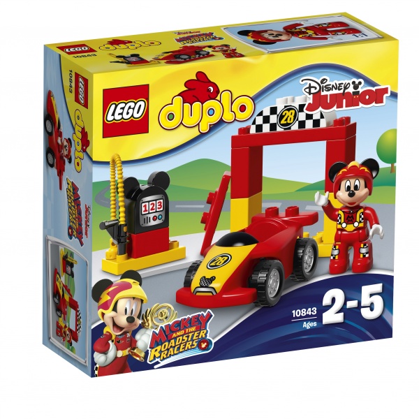 Klocki LEGO DUPLO Wyścigówka Mikiego 10843 