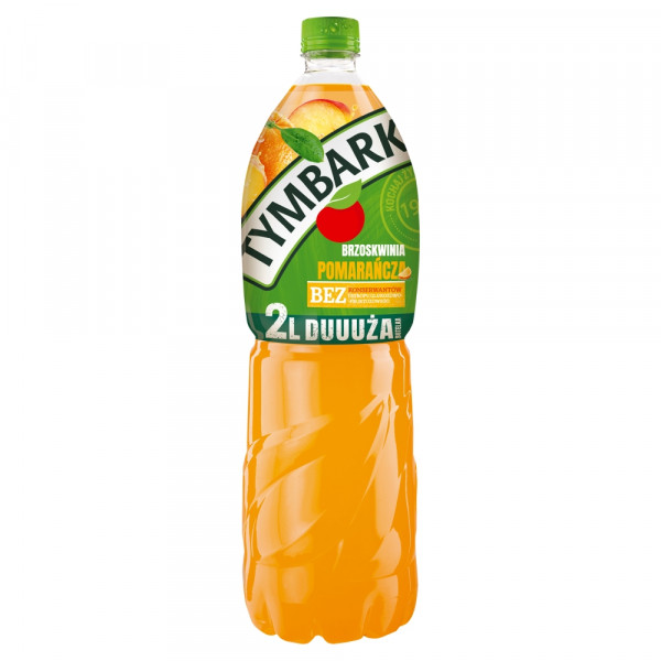 Napój ngaz Tymbark pomarańcza-brzoskwinia 2l doliczana jest kaucja 50 gr
