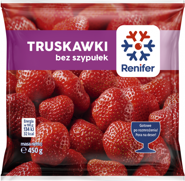 Truskawki Renifer bez szypułek 