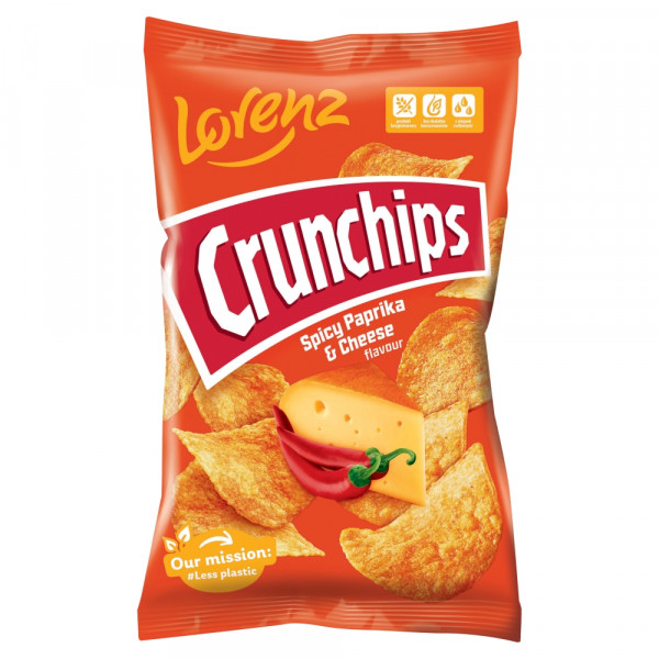 Chipsy Crunchips spicy paprika & cheese 130g