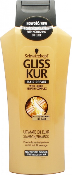 Gliss kur szampon ultimate oil elixir 