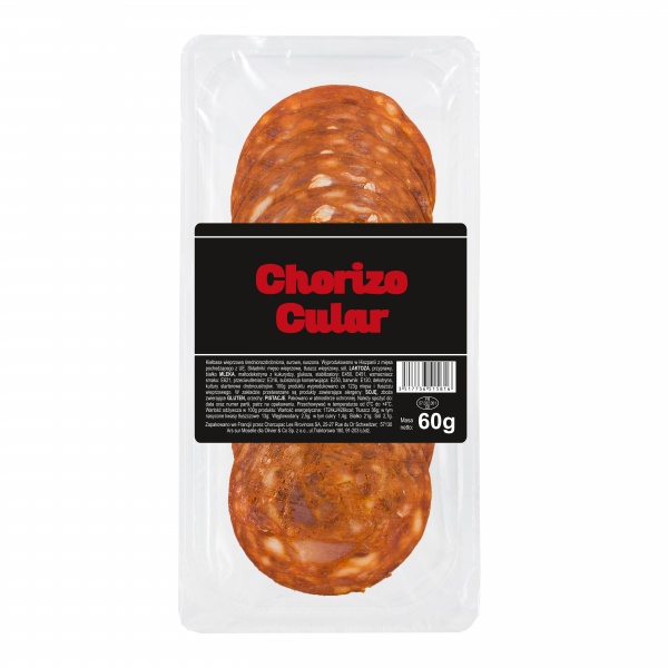 Chorizo Cular plastry 60g Gusseti