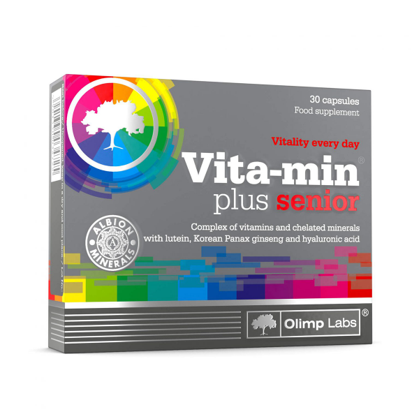 Vita-min plus senior 30 kapsułek Olimp Labs