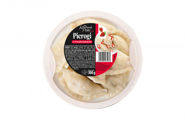 Pierogi Kuchnia Polki z truskawkami 