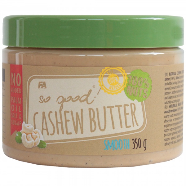So good! cashew butter smooth. 