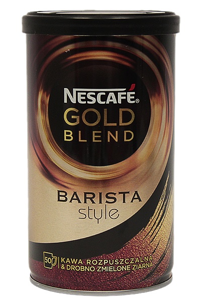 Kawa Nescafé Gold Blend Barista Style rozpuszczalna i drobno zmielone ziarna