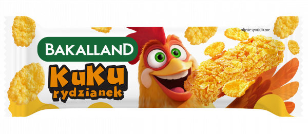 Baton zbożowy Bakalland kukurydzianek z miodem 25g 