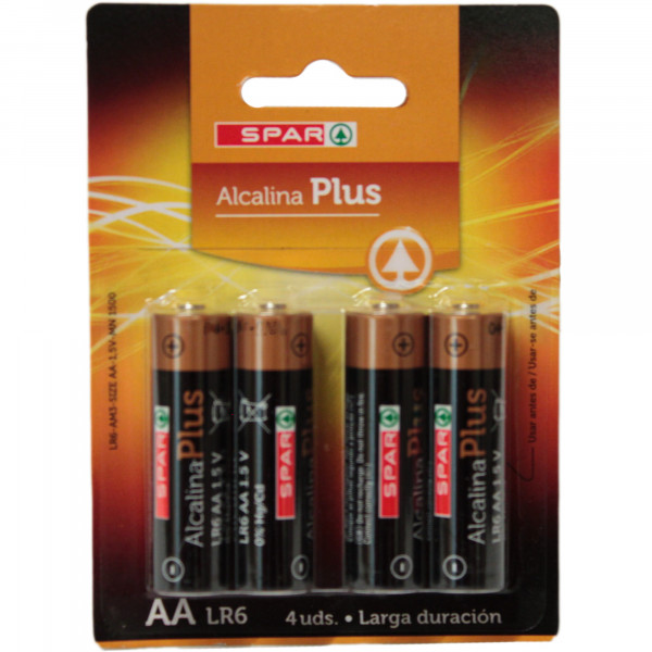 Spar baterie alkaliczne plus LR06 AA 1,5v 