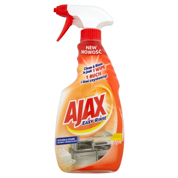 Spray Ajax tłuszcz i plamy 