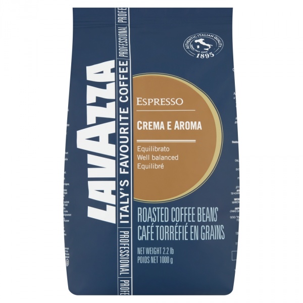 Kawa lavazza crema e aroma espresso ziarno 