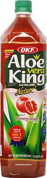 OKF Aloe Vera King napój z cząstkami aloesu o smaku granatu 