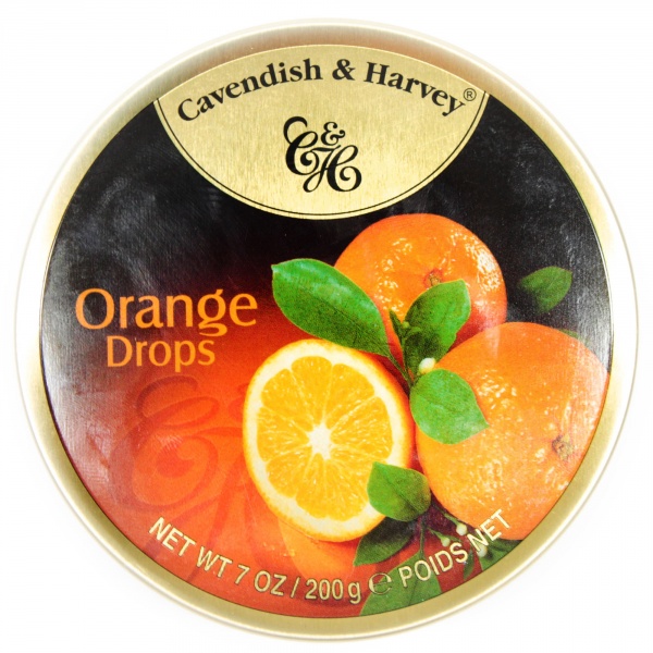 Landrynki Cavendish &amp; Harvey pomarańczowe 