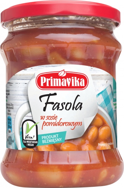 Fasolka Primavika w pomidorach