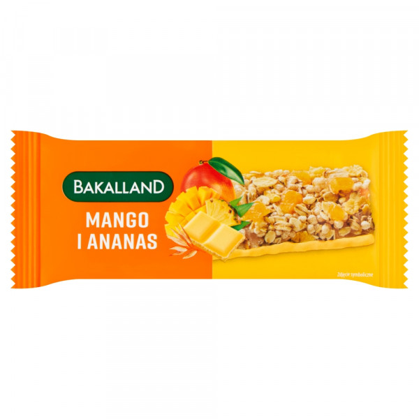Bakalland Baton mango i ananas 40g