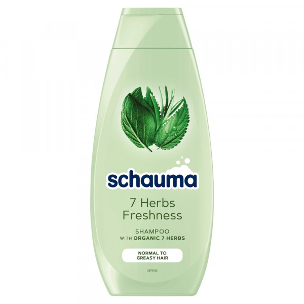 Schauma 7 Herbs Freshness Szampon do włosów przetłuszczających się i normalnych 400 ml
