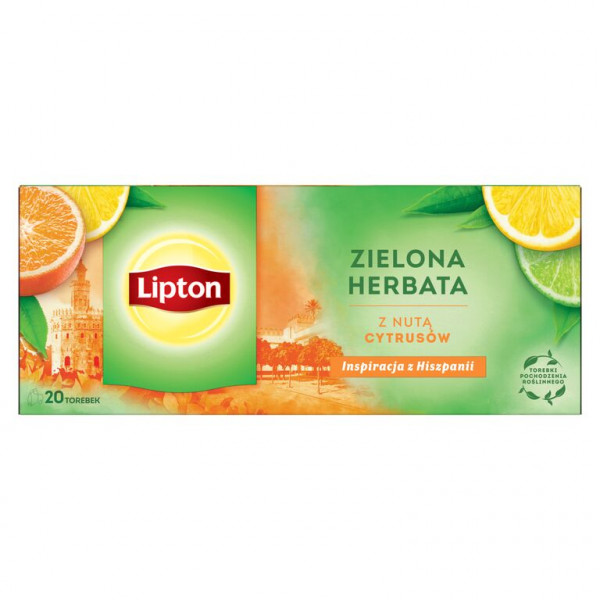 Lipton Green Tea Citrus 20tb