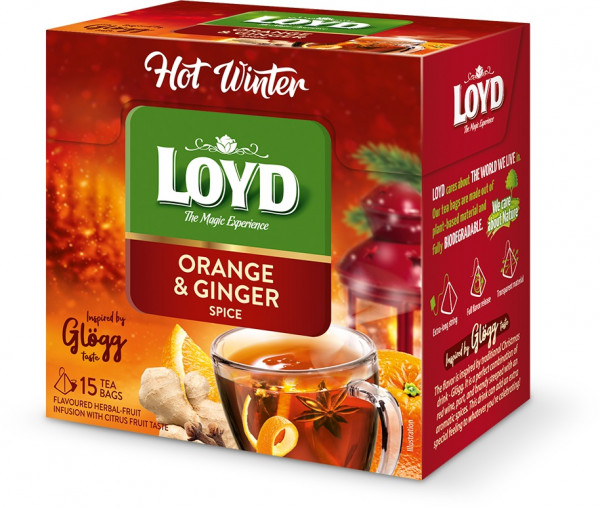 Herbata eksp loyd hot winter orange&amp;ginger 15tx3g 