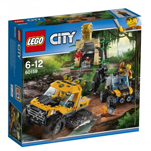 Klocki LEGO City Misja półgąsienicowej terenówki 60159