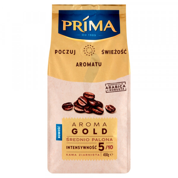 Kawa ziarnista Prima aroma gold 