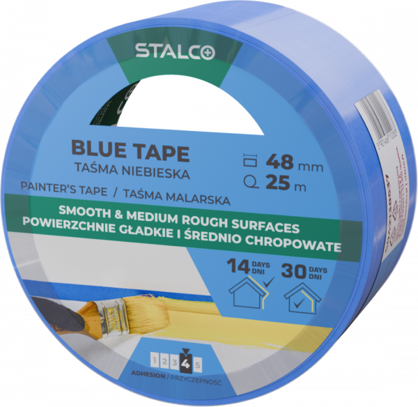 Taśma Stalco maskująca 48mmx25m blue