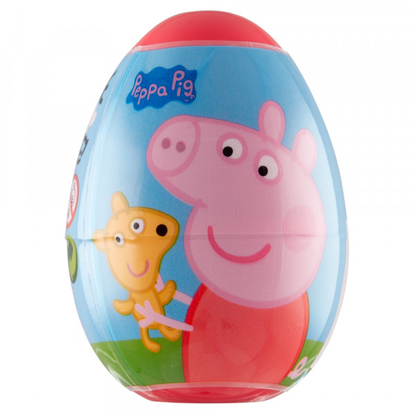Cukierki peppa pig w jajku z zabawką 