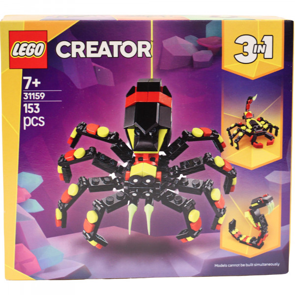 Klocki Lego Creator 31159 Dzikie zwierzęta Pająk 1szt 