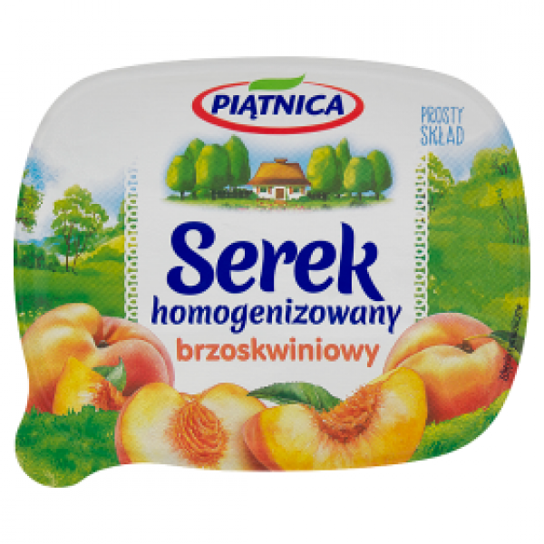 Serek homogenizowany Piątnica brzoskwiniowy