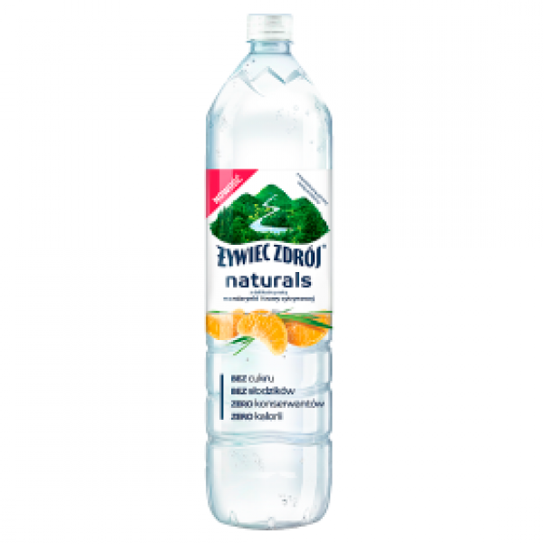 Żywiec Zdrój Naturals Mandarynka-Trawa cytrynowa 1,2 L
