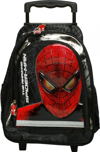 Plecak 15 na kółkach amazing spider man 