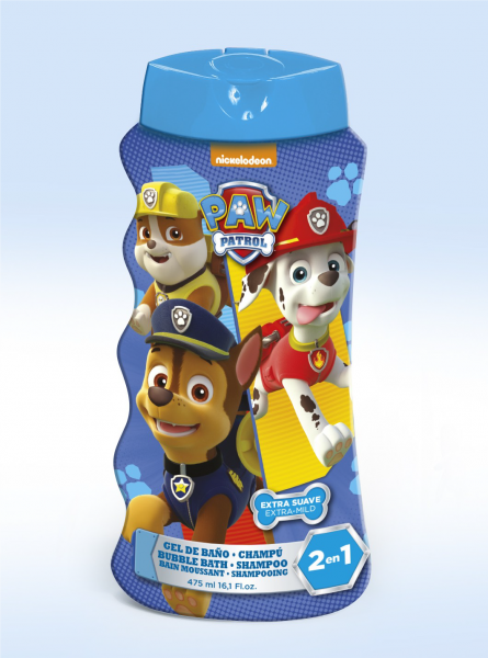 LORENAY Paw Patrol 2w1 Szampon, żel pod prysznic i do kąpieli 475ml