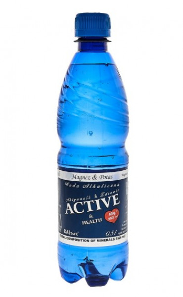 RAJ TATR woda ACTIVE &amp;HEALTH 0,5l 