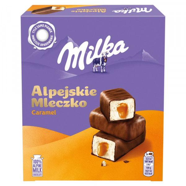 Alpejskie Mleczko Caramel 350g