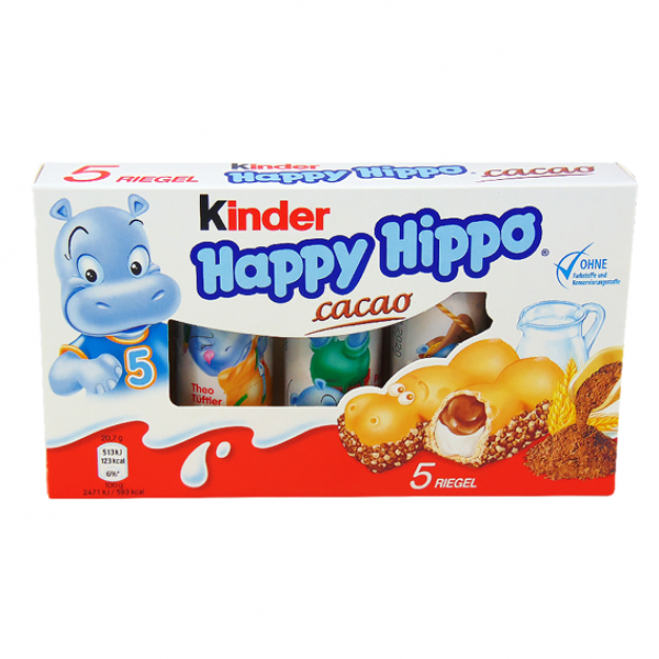 Batonik kinder happy hippo 103,5g 