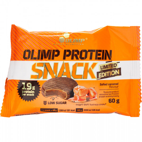 OLIMP PROTEIN SNACK 60G SALTED CARAMEL