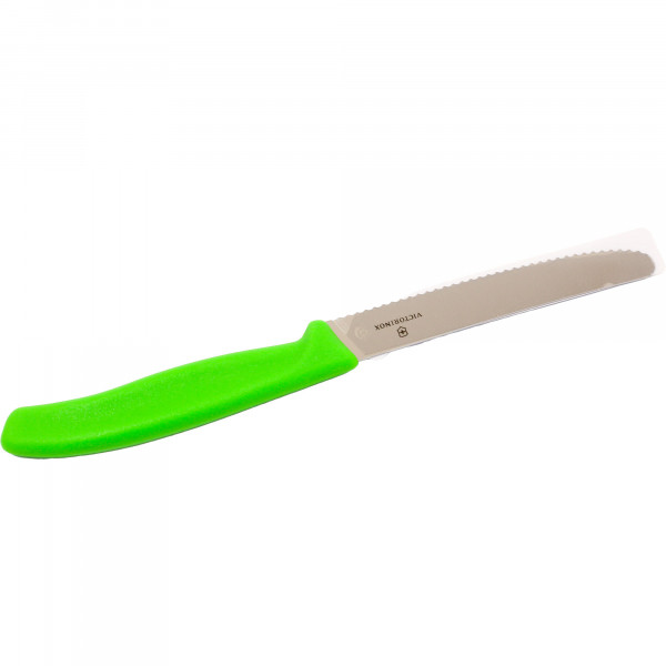 Nóż Victorinox stal nierdzewna 11cm do warzyw zielony 1szt 