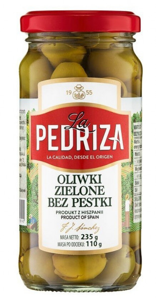 Oliwki zielone bez pestek La Pedriza