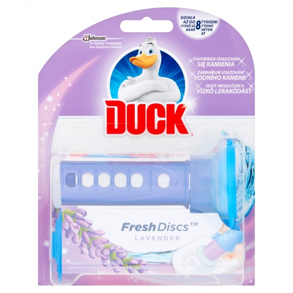 Duck® Fresh Discs® Lavender - żelowy krążek do toalety o zapachu lawendowym 36ml