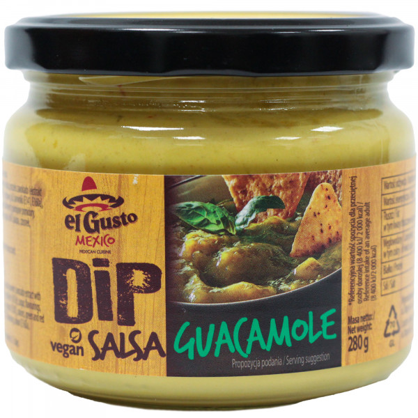 Dip Guacamole 280g el Gusto MEXICO