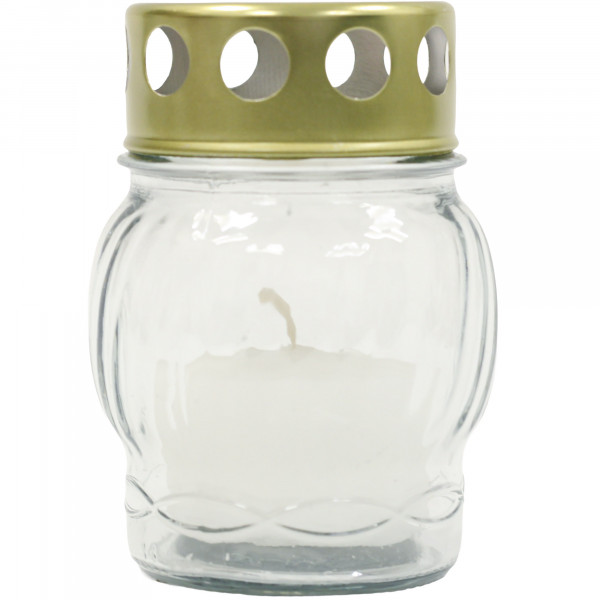 Znicz Bispol w001a biały 10h 10cm