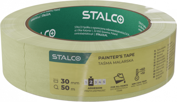 Taśma Stalco malar 30mmx50m 