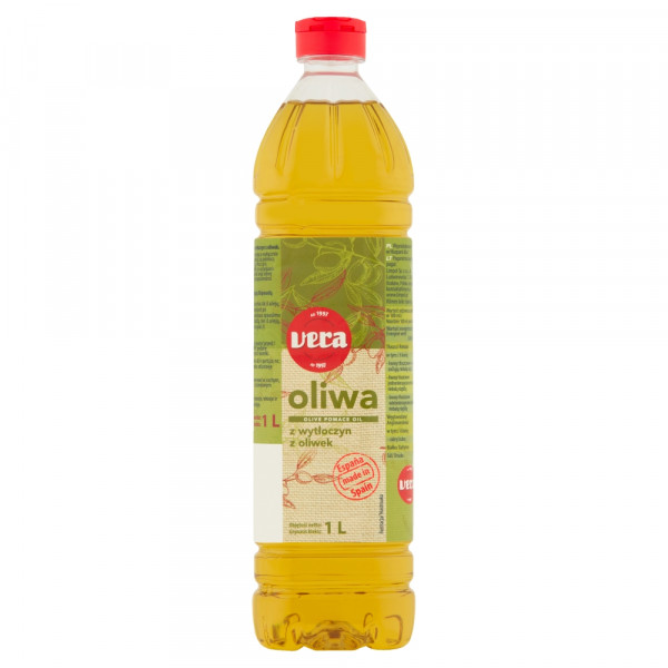Oliwa Vera z wytłoczyn z oliwek 1l