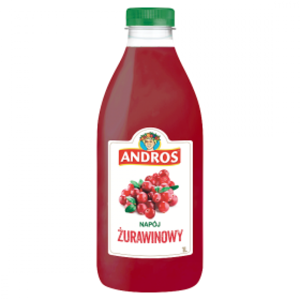 Napój ngaz Andros żurawina doliczana jest kaucja 0,50 zł.