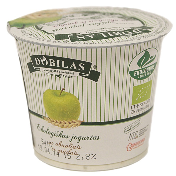 Jogurt Dobilas jabłko eko 