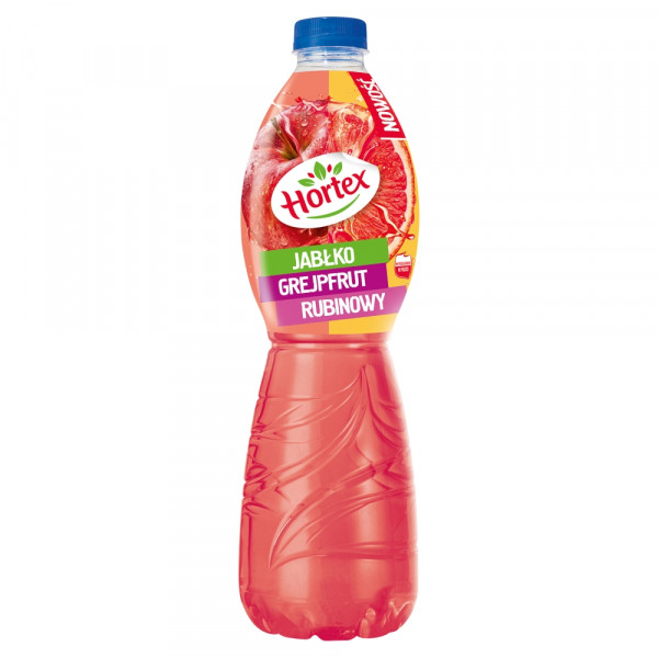 Hortex Jabłko-grejpfrut rubinowy napój butelka Pet 1,75L DUPLIKAT