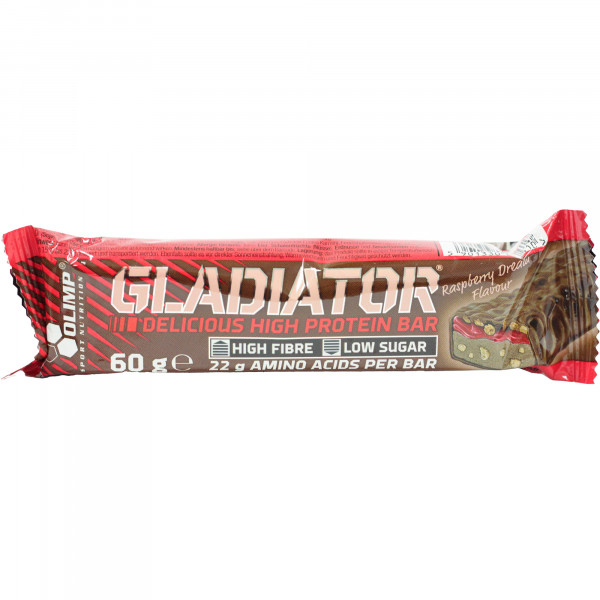 Baton Gladiator 60g Malina Olimp Sport Nutrition