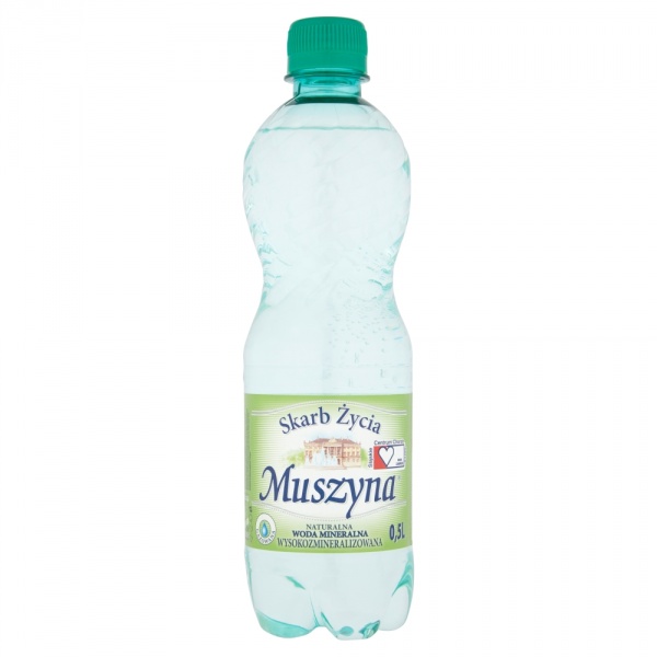 Woda mineralna gazowana Skarb Życia muszyna