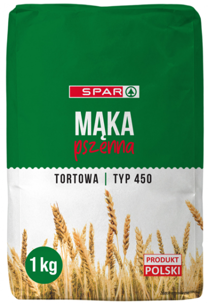 Mąka Spar pszenna tortowa typ 450 