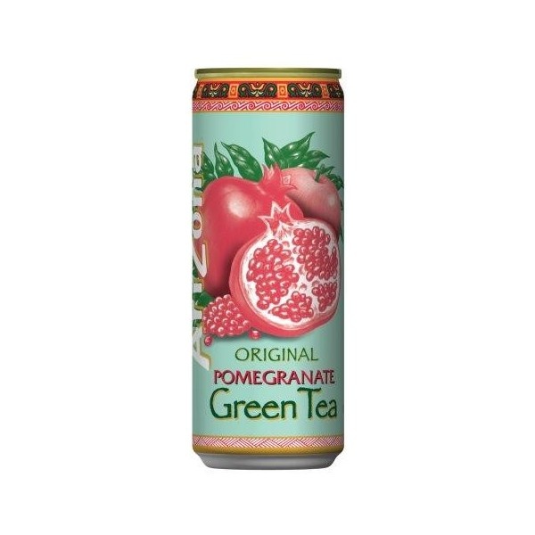Napój Arizona z zielonej herbaty z jabłka i owocu granata 