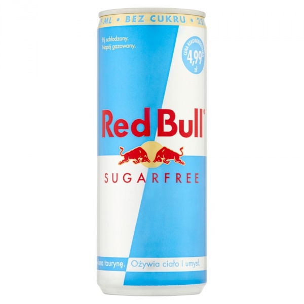 Red Bull sugarfree bez cukru 