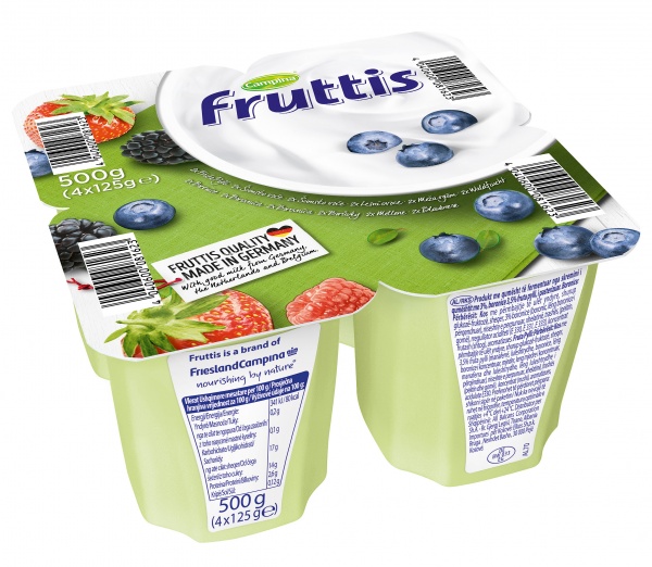 Deser jogurtowy borówka i owoce leśne  6x4x125g